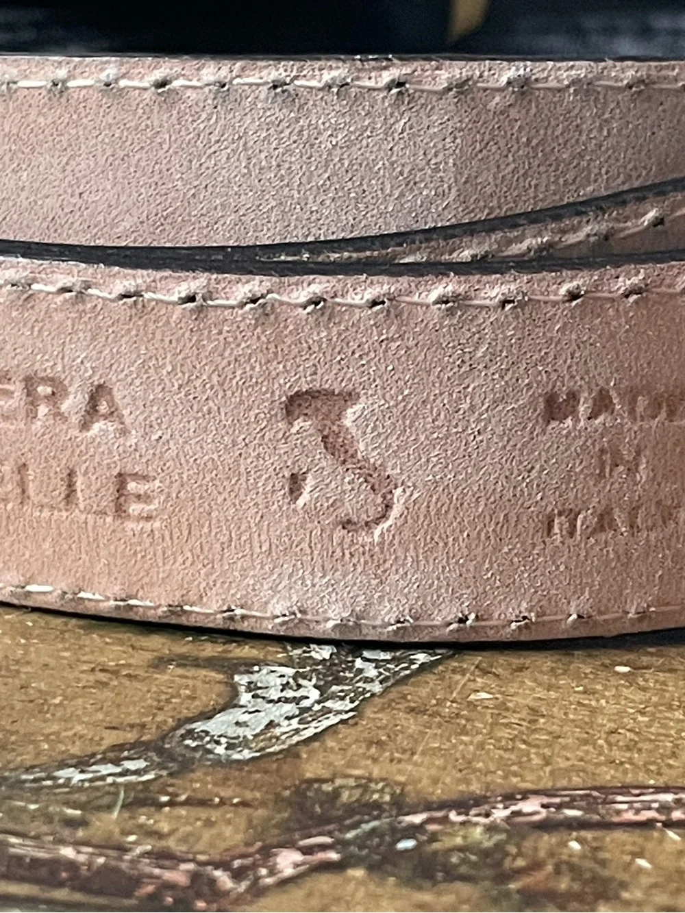 Black Leather Women's Belt